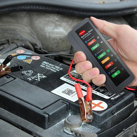 12V car battery tester