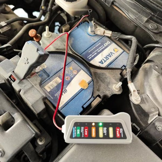 12V car battery tester