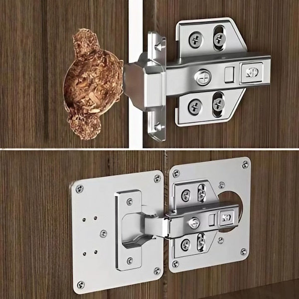 Ремонтная пластина для петель (шарниров) из нержавеющей стали