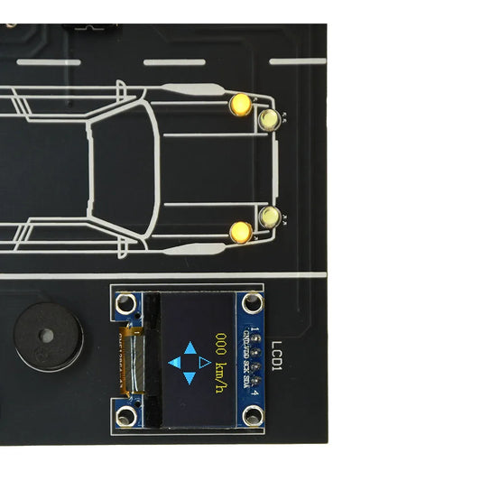DIY Soldering Practice Kit — Car Driving Simulator Model