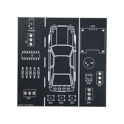 DIY Soldering Practice Kit — Car Driving Simulator Model