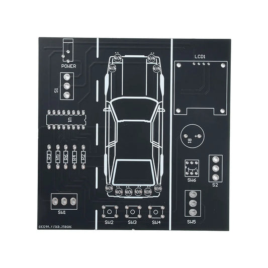 DIY Soldering Practice Kit — Car Driving Simulator Model