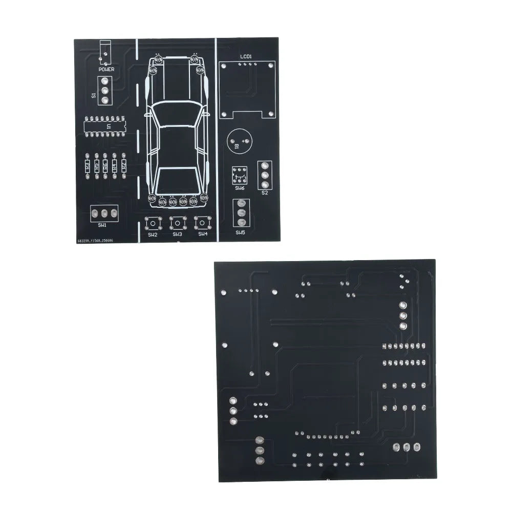 DIY Soldering Practice Kit — Car Driving Simulator Model