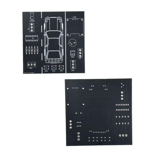 DIY Soldering Practice Kit — Car Driving Simulator Model
