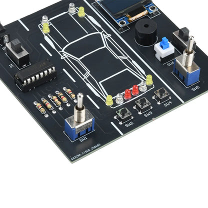 DIY Soldering Practice Kit — Car Driving Simulator Model