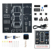 DIY Soldering Practice Kit — Car Driving Simulator Model