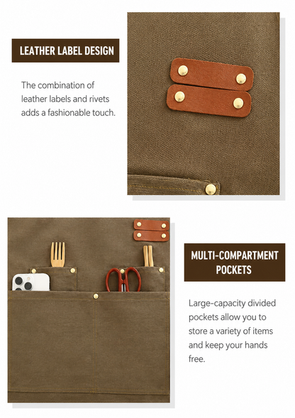Waterproof Canvas Work Apron